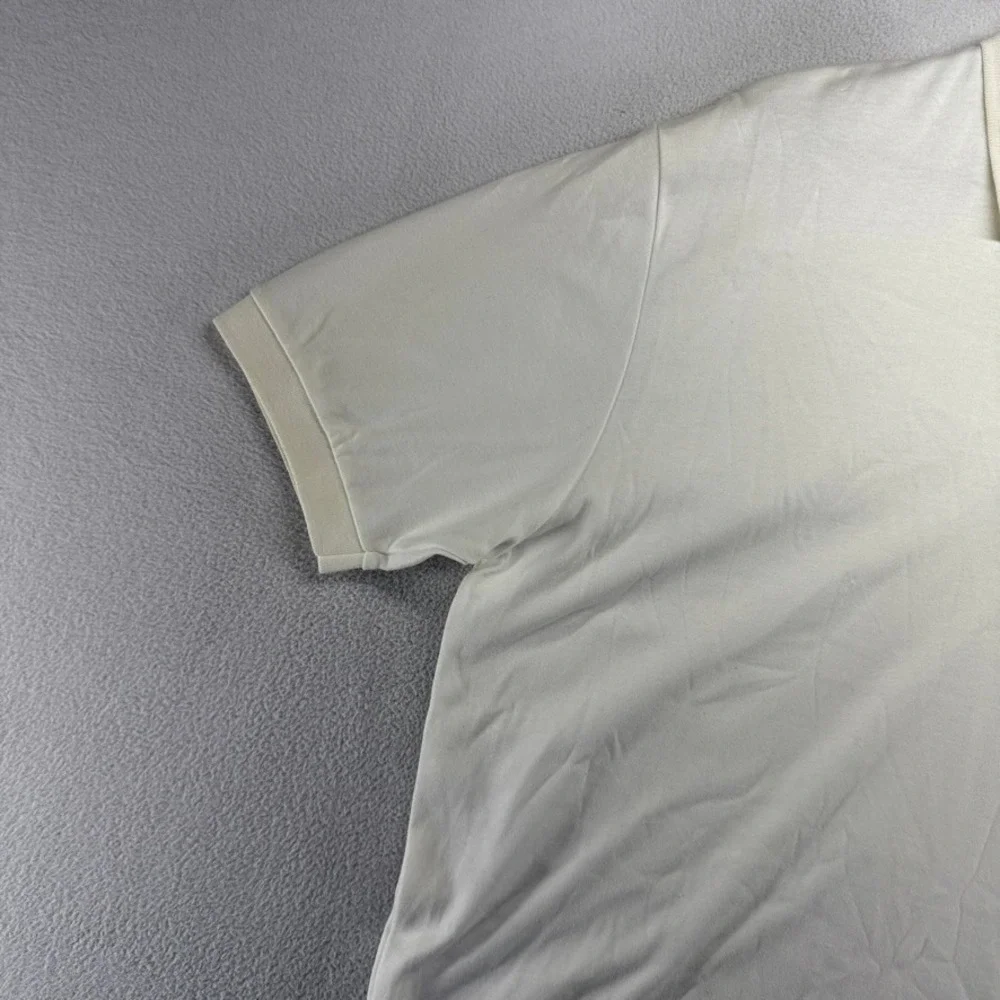 Vintage Ralph Lauren Polo Shirt Men's XL White Classic knit Pony Embroidered NEW